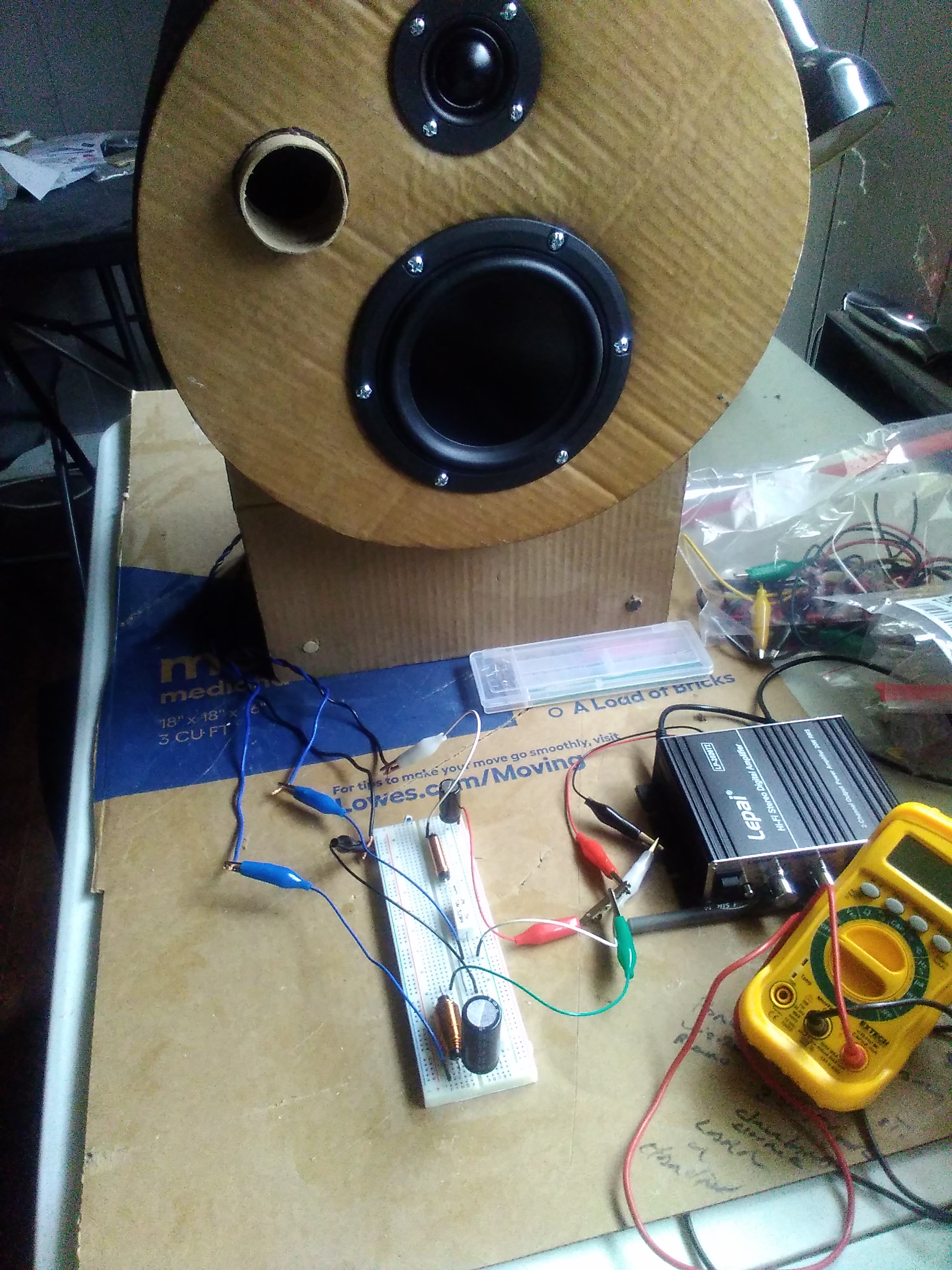 Check out my loudspeaker test rig!!!